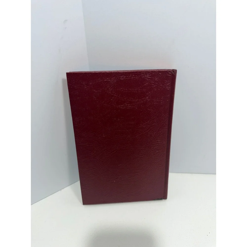 Vintage 1976 Scripture Day Book Sheed & Ward Woodcut Illustrations Burgundy Gold
